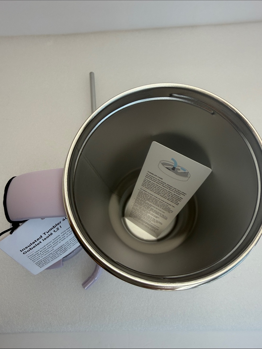 🆕 LULULEMON Insulated Tumbler 40oz Faint Lavender NWT - Picture 11 of 15
